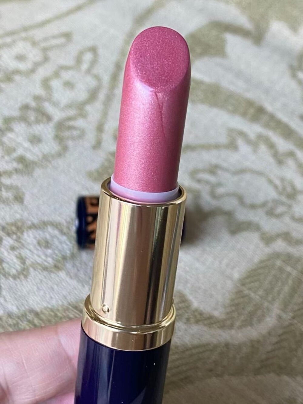 New Estee Lauder Hi Lustre Lipstick~221 Pink Parfait~Full Size